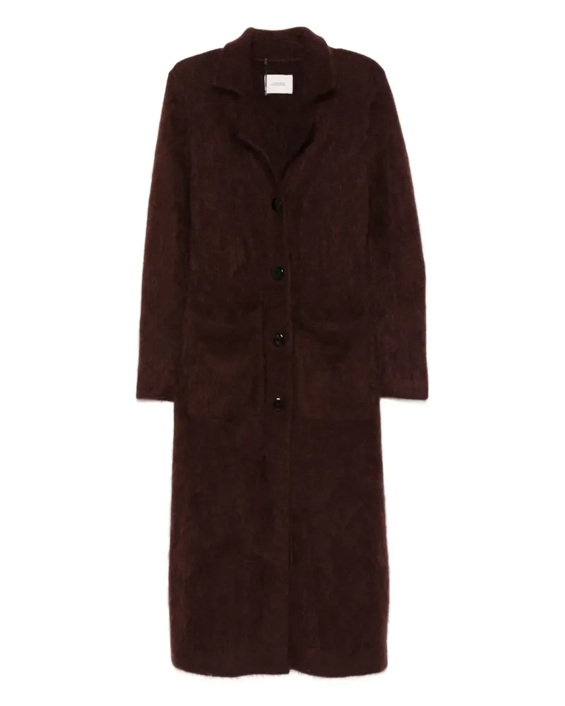 Dorothee Schumacher patch-pocket coat - Braun Braun