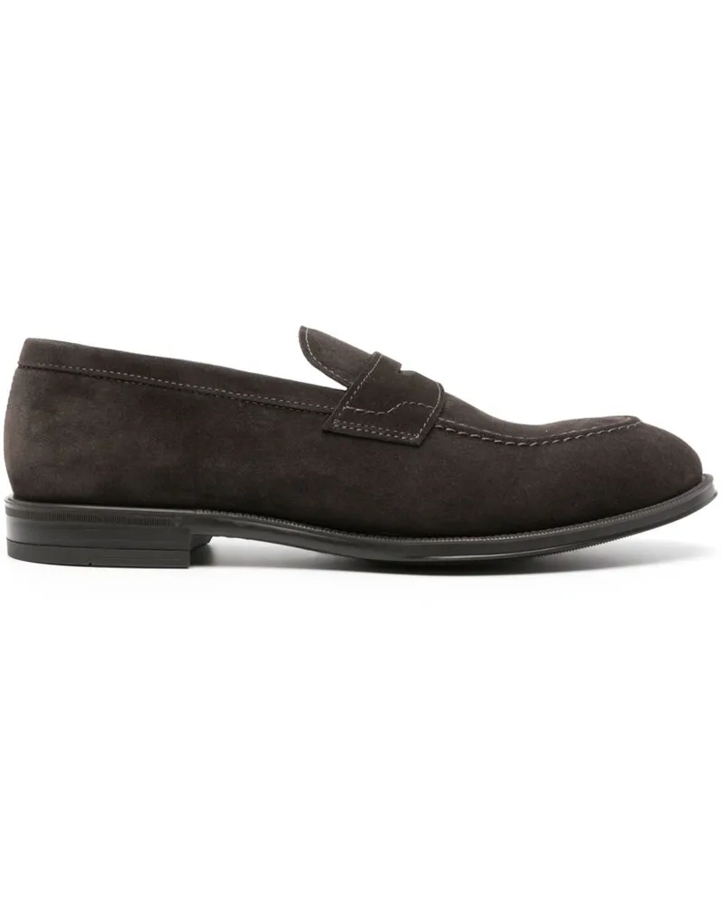Henderson Penny-Loafer aus Wildleder - Braun Braun