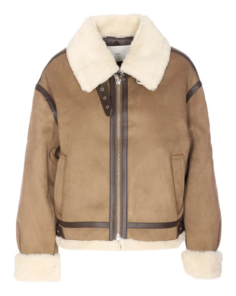 Dunst Jacke mit Schnallenverschluss - Braun Braun