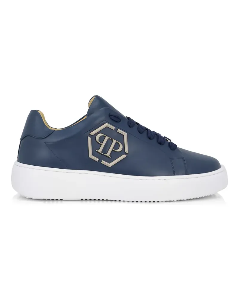 Philipp Plein Hexagon Sneakers - Blau Blau