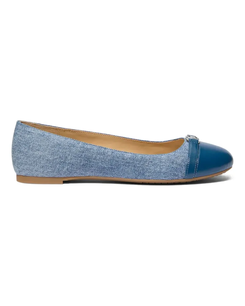 Michael Kors Mandy denim ballet flats - Blau Blau