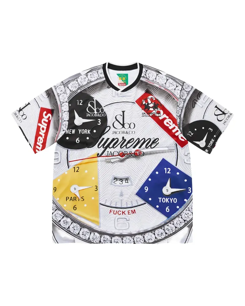 Supreme Being x La Martina x Jacob & Co graphic-print T-shirt - Weiß Weiß