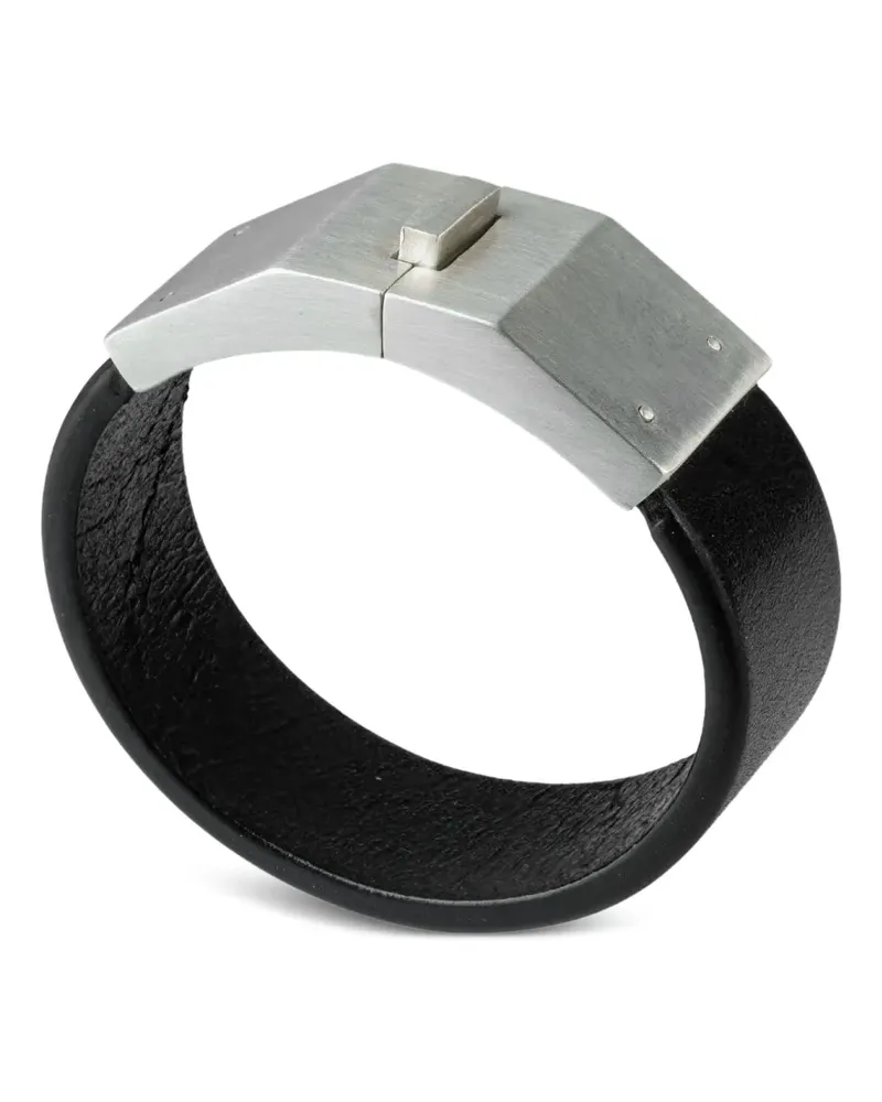 Parts Of Four Box Lock Armband - Silber Silber