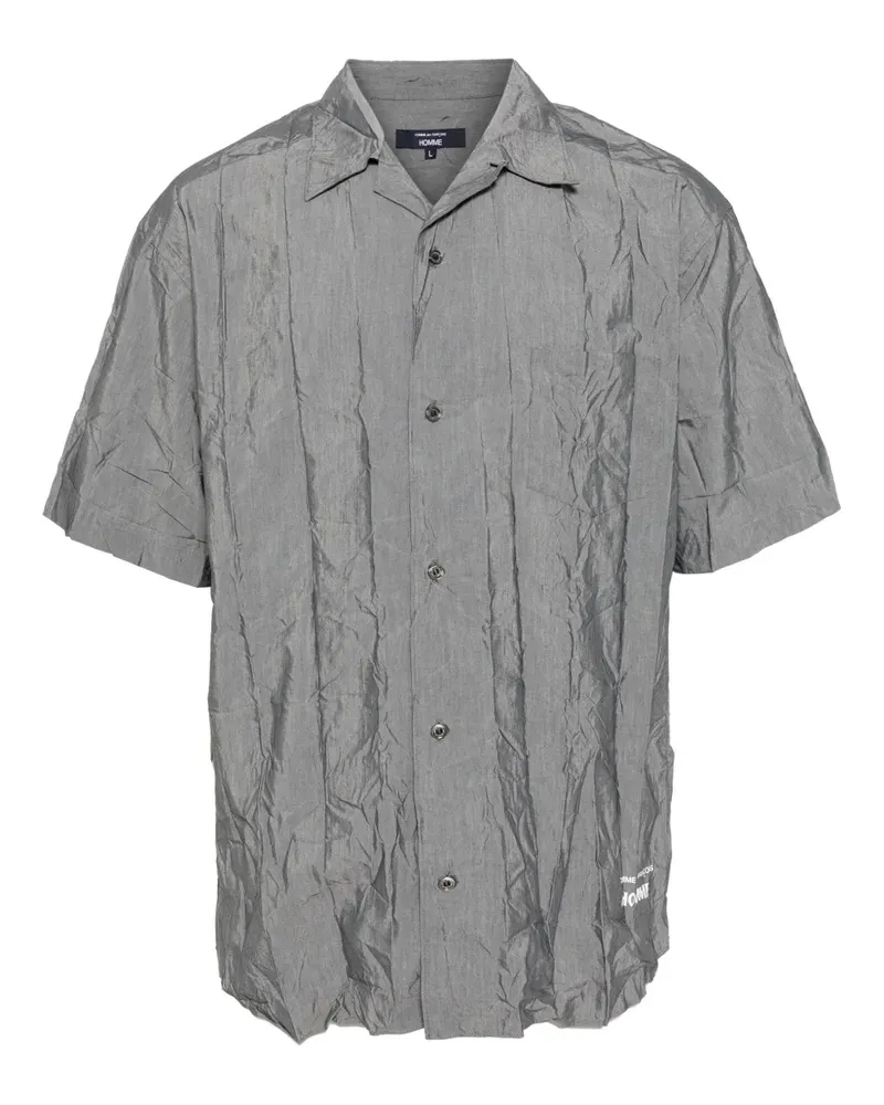 Comme des Garçons Kurzärmeliges Hemd - Grau Grau