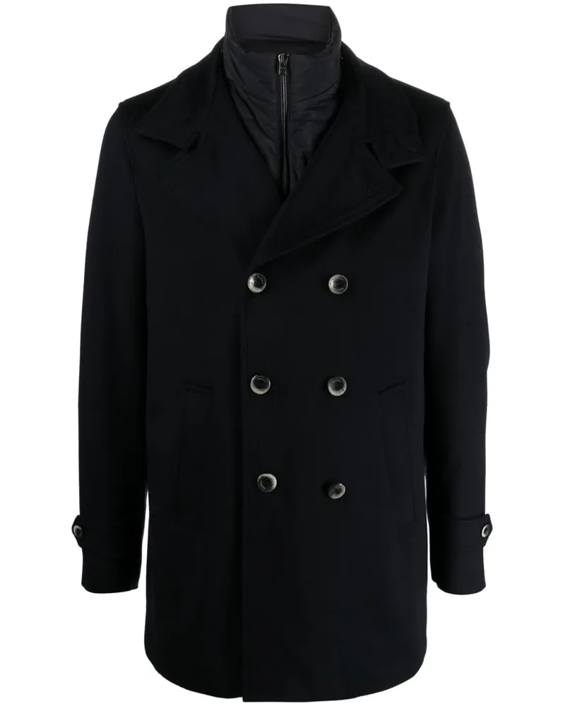 Herno Cabanjacke mit Reverskragen - Blau Blau