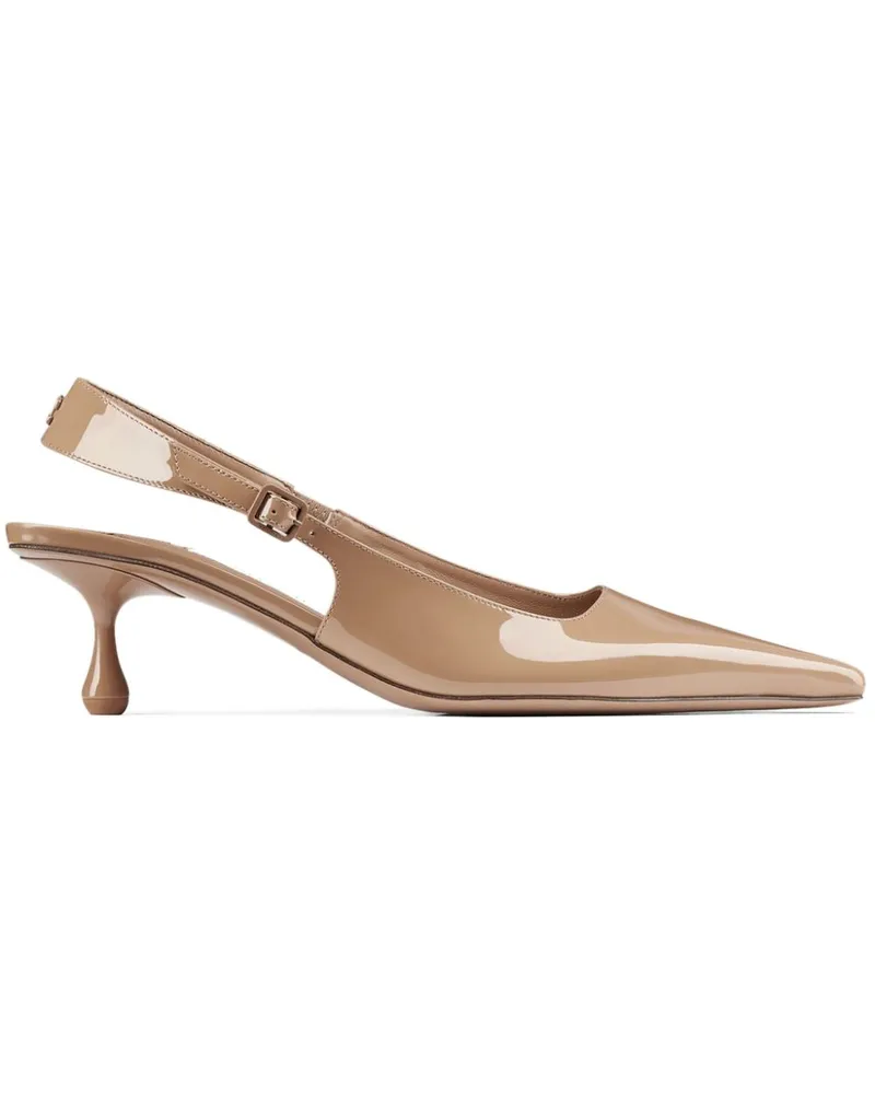 Jimmy Choo Amel Pumps 50mm - Nude Nude