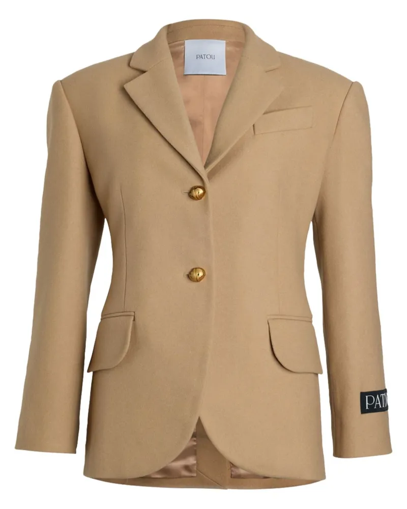 Patou Jacke mit Gürtel - Nude Nude