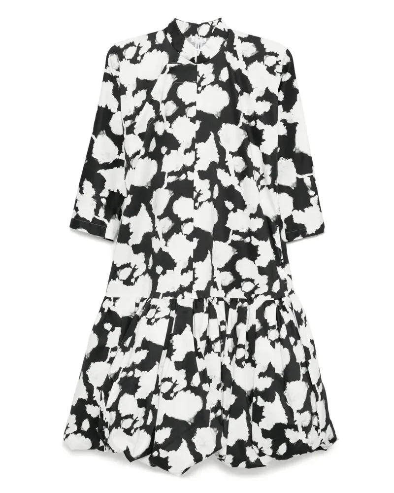 Comme des Garçons Kleid mit grafischem Print - Schwarz Schwarz