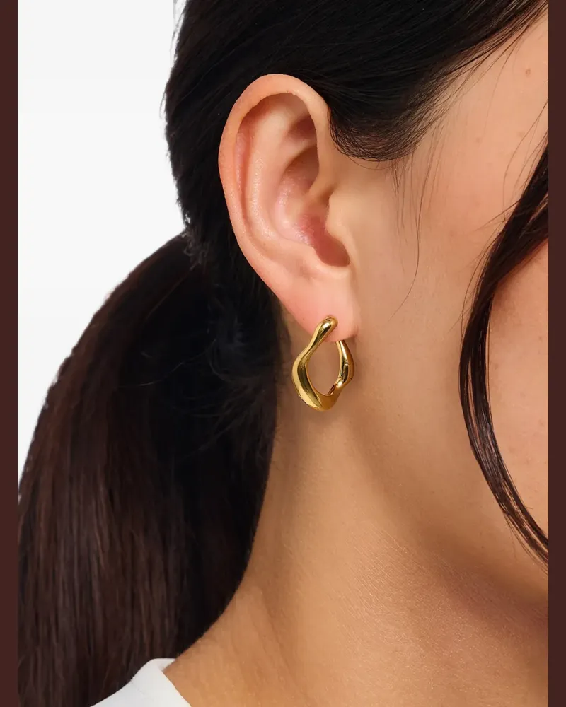 Thomas Sabo Natural Beauty hoop earrings - Gold Gold