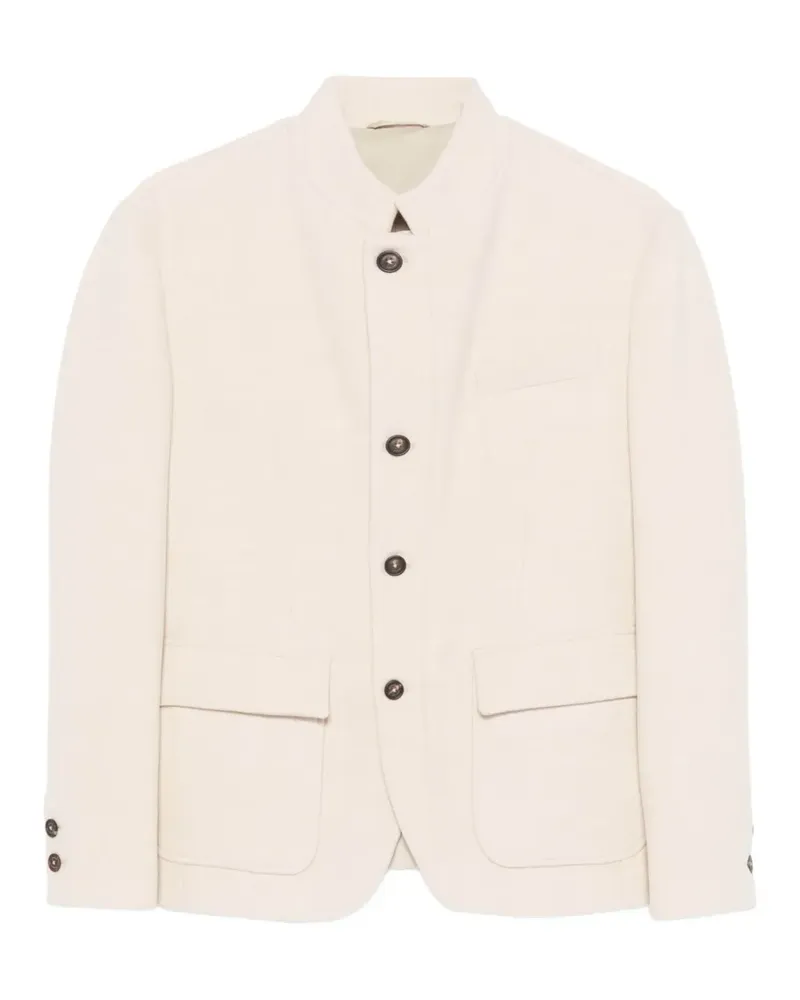 Eleventy Jacke aus Flanell - Nude Nude