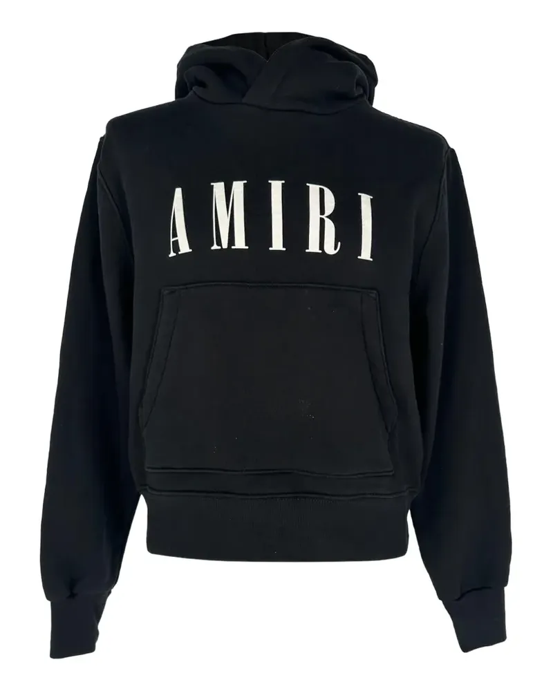 Amiri Core logo-print hoodie - Schwarz Schwarz
