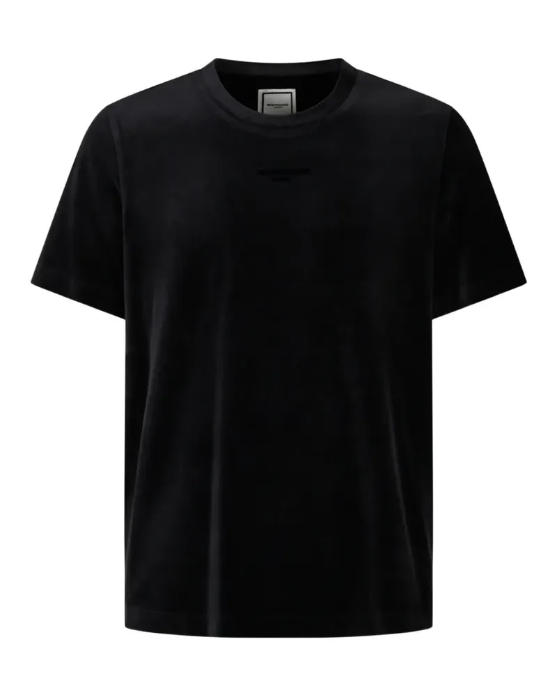Wooyoungmi logo-print T-shirt - Schwarz Schwarz