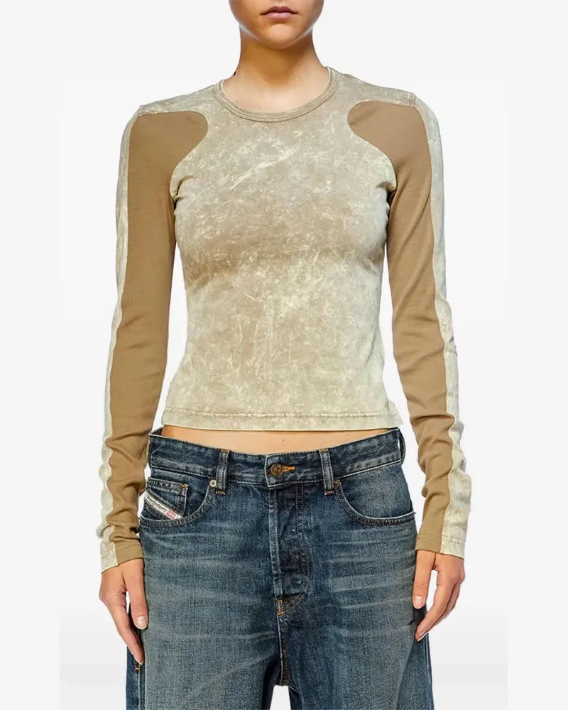 Diesel T-LASTEK T-Shirt - Nude Nude