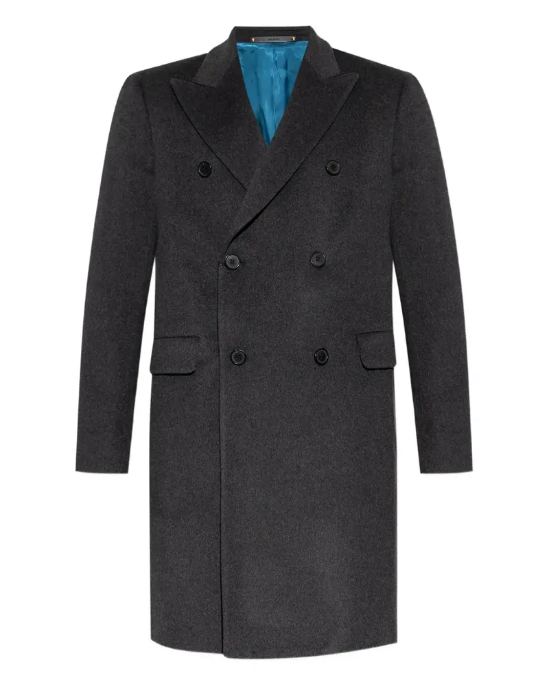 Paul Smith Doppelreihiger Mantel - Grau Grau