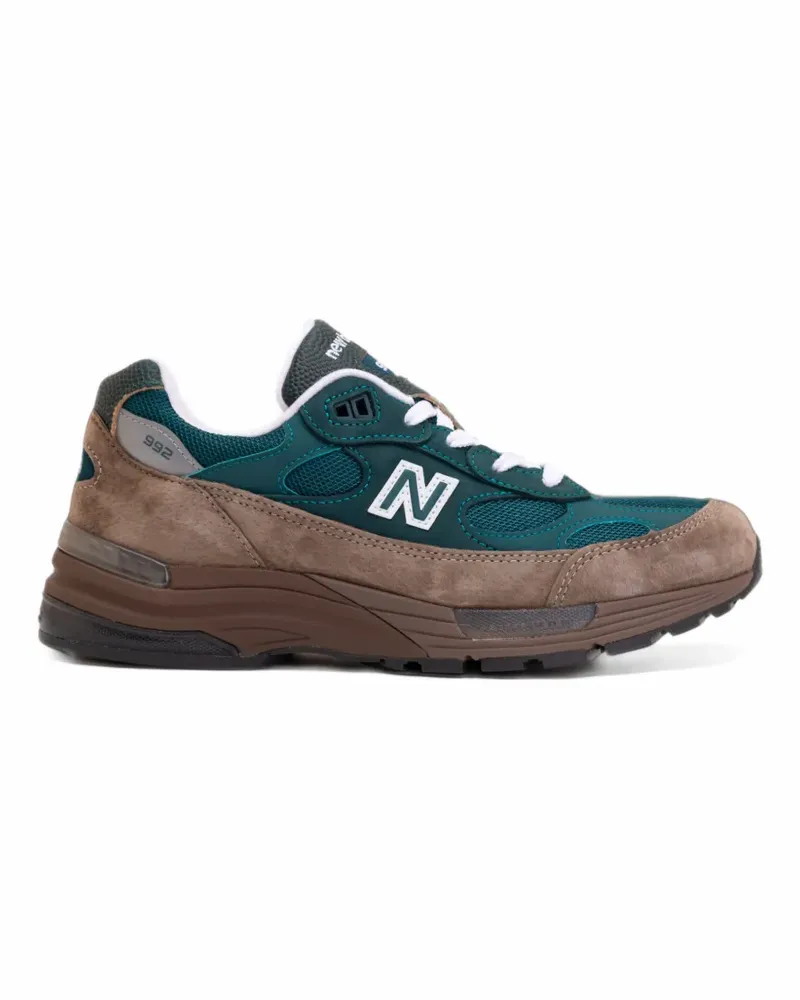 New Balance 992 Sneakers mit Einsätzen - Grün Grün