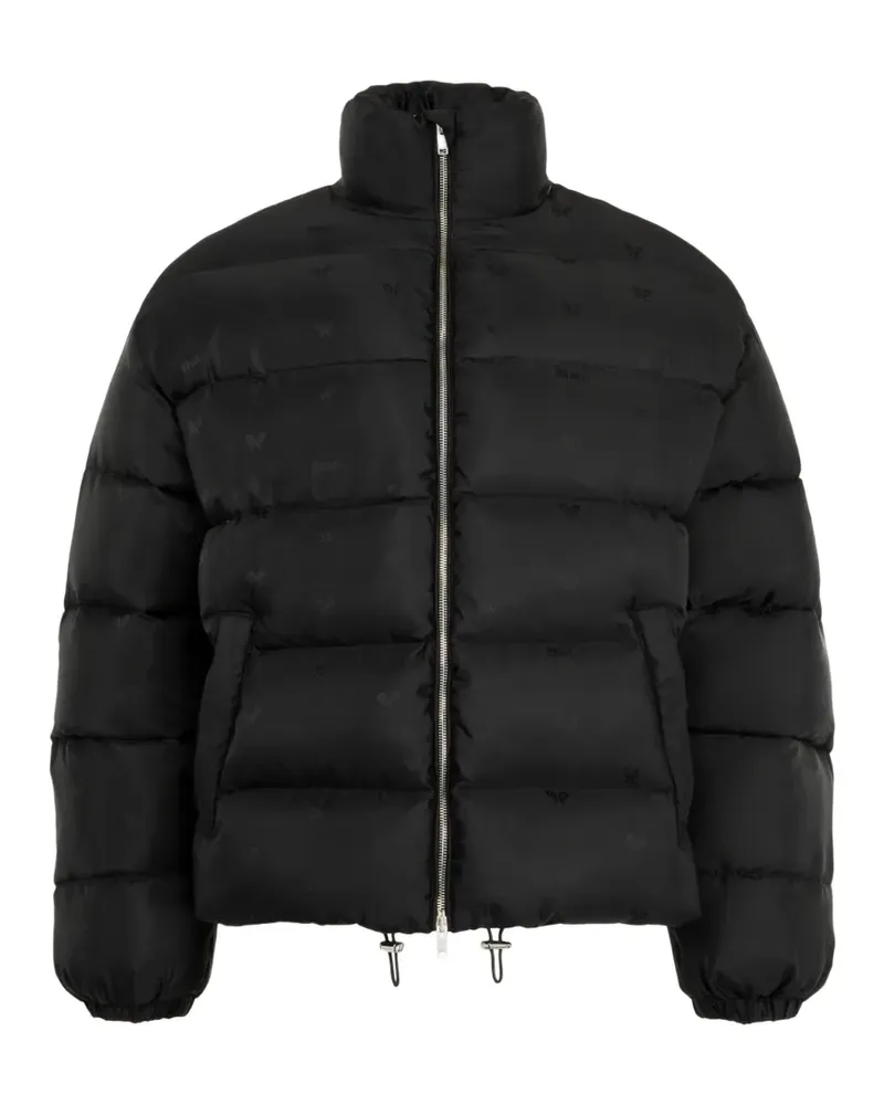 RHUDE Gesteppte Jacke mit Paisleymuster - Schwarz Schwarz