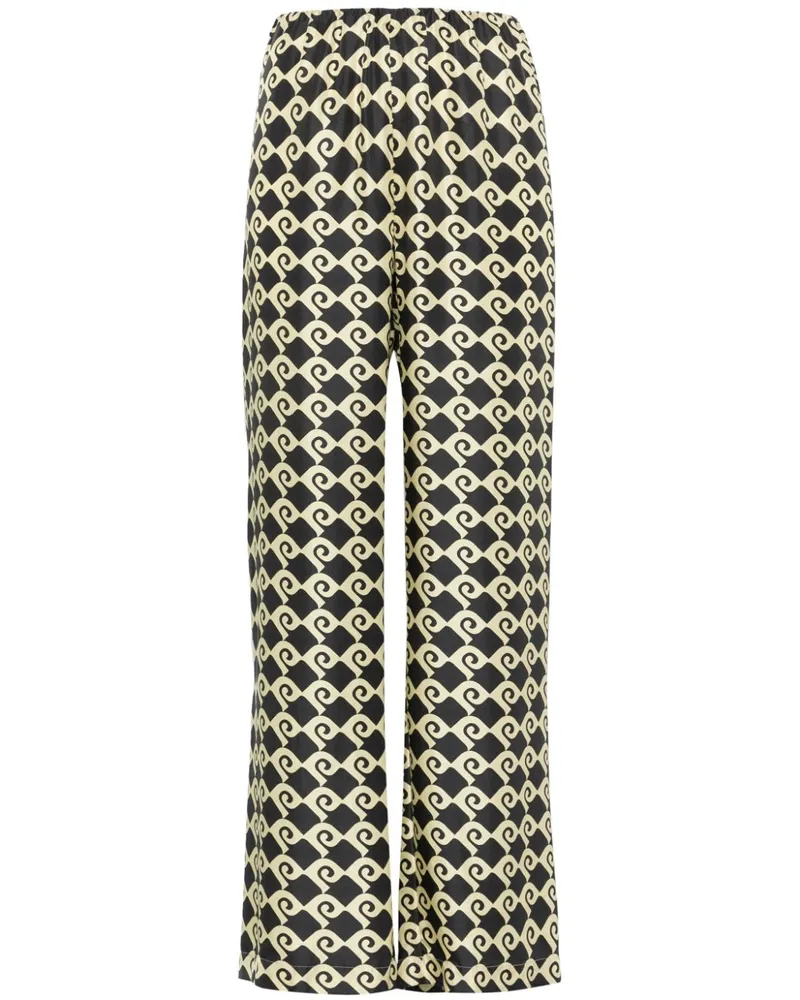 Nanushka Geometrische Hose - Schwarz Schwarz