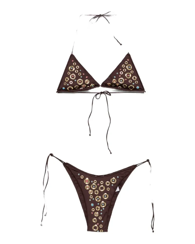 Oséree Stud bikini - Braun Braun