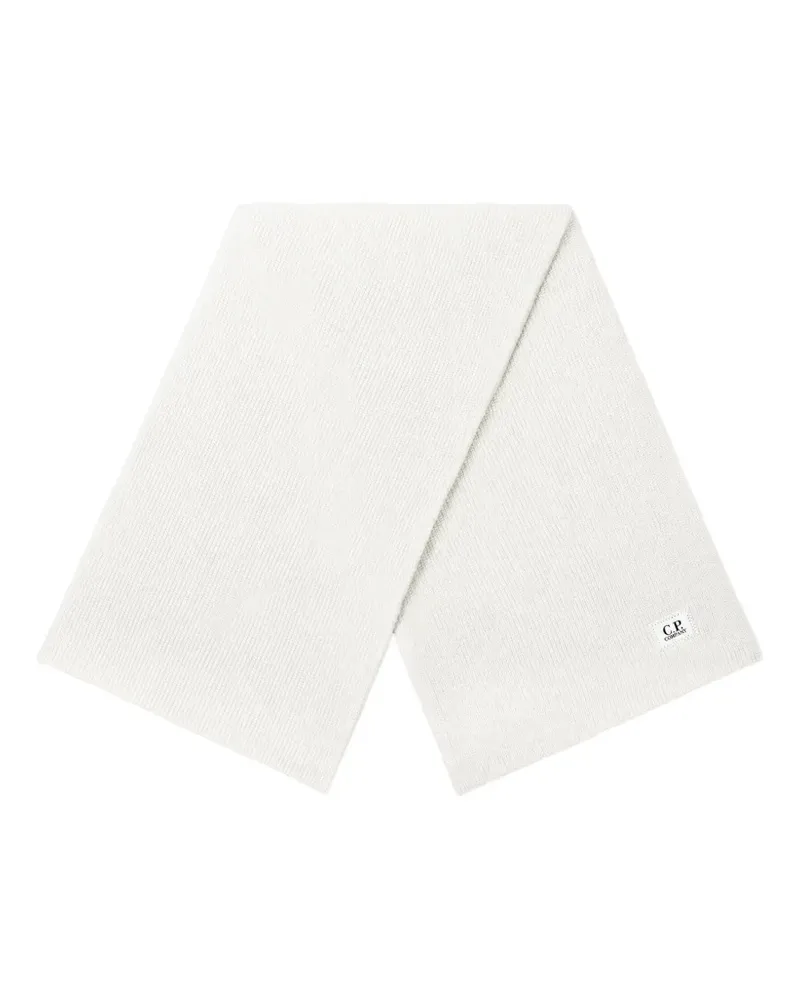 C.P. Company extra-fine merino wool scarf - Weiß Weiß
