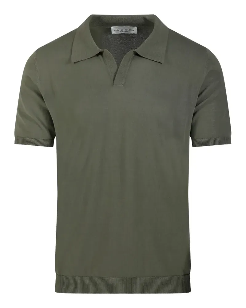 Roberto Collina V-neck T-shirt - Grün Grün