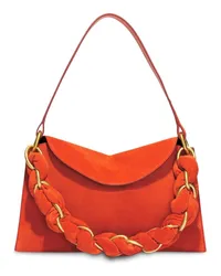 Proenza Schouler Schultertasche mit Flechtriemen Orange