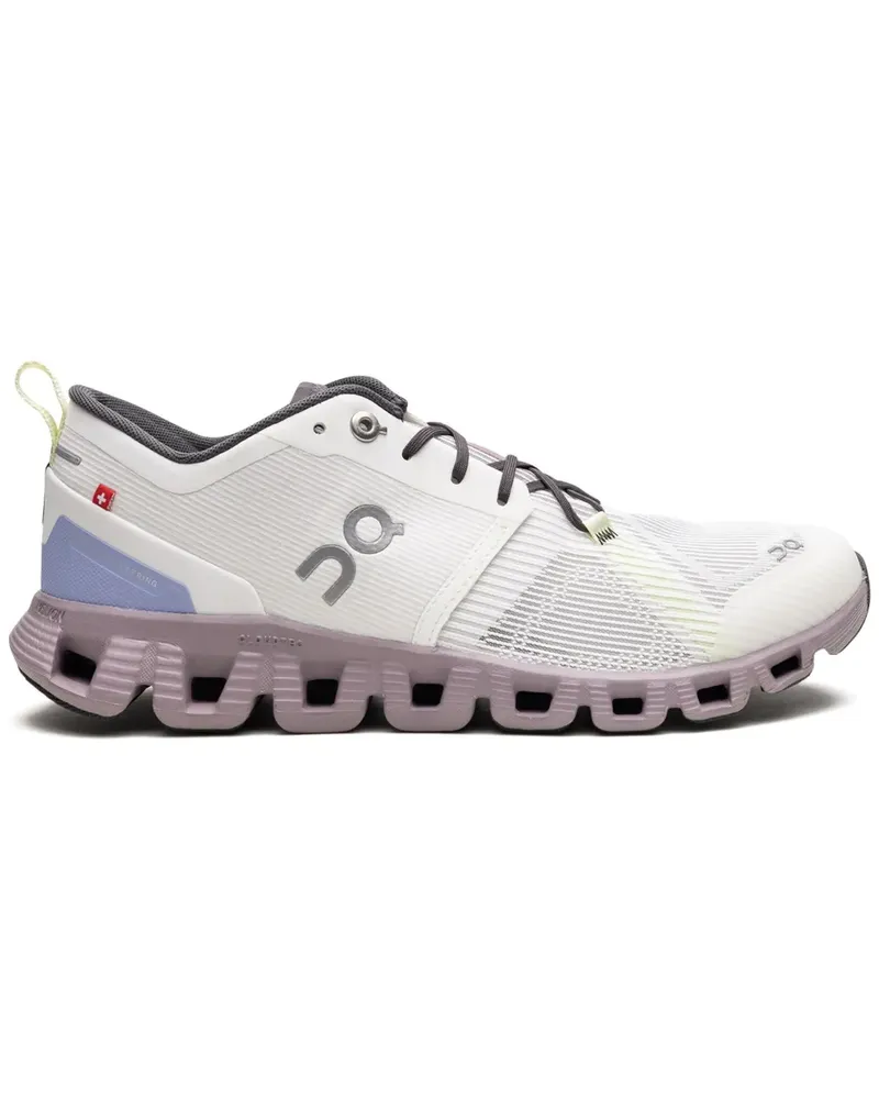 ON Cloud X 3 Sneakers - Weiß Weiß