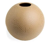 Strukturierte Arcadia Vase 29cm - Braun