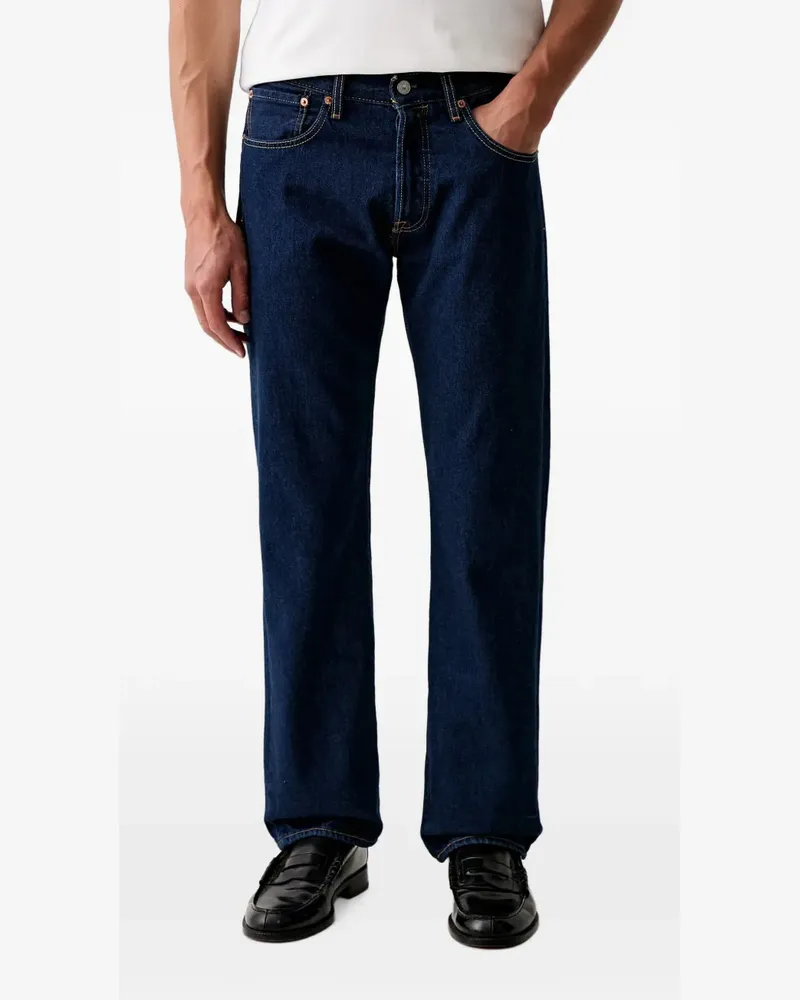 Levi's 501 Jeans mit lockerem Schnitt - Blau Blau