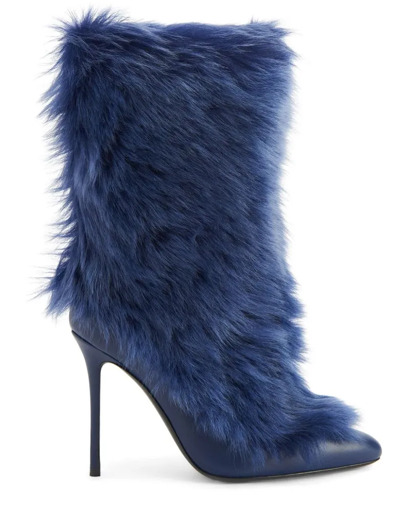 Giuseppe Zanotti Micole Stiefel 105mm - Blau Blau
