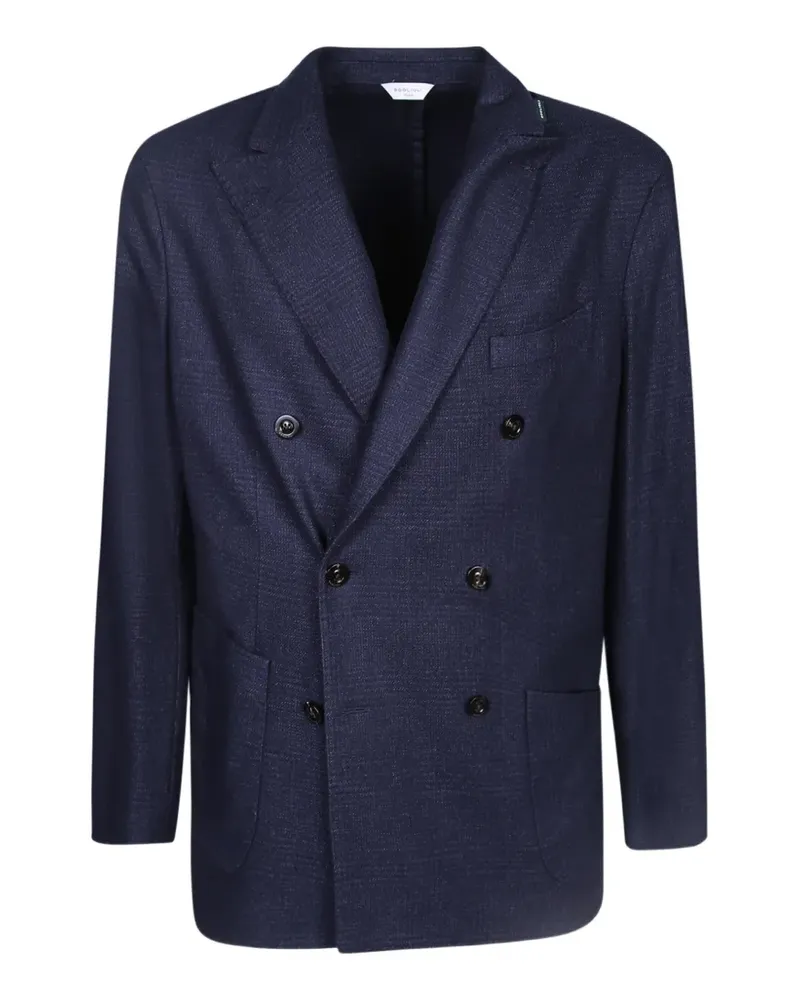 Boglioli double-breasted blazer - Blau Blau