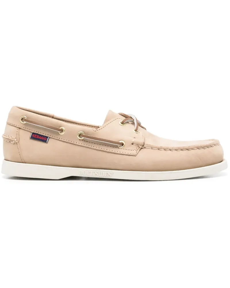 Sebago Dockside Portland Segelschuhe - Nude Nude