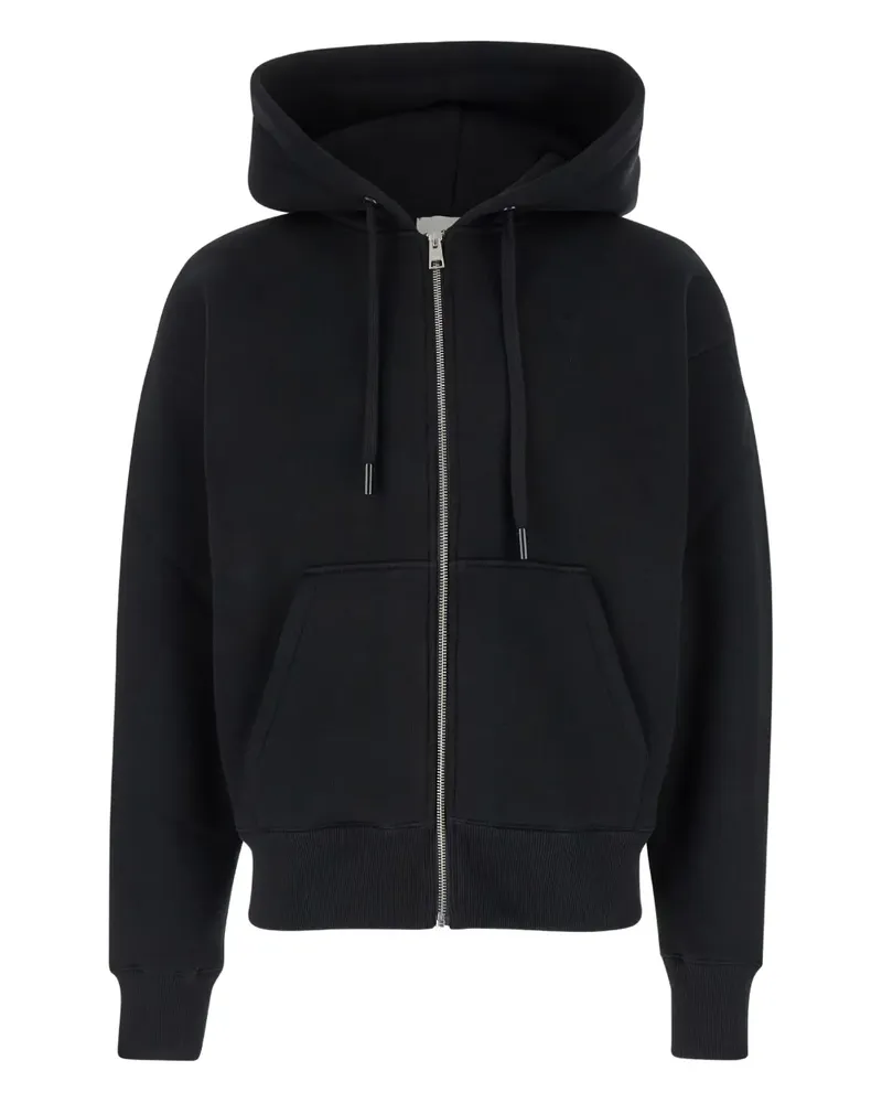 AMI Paris Ami de Coeur Kapuzenjacke - Schwarz Schwarz