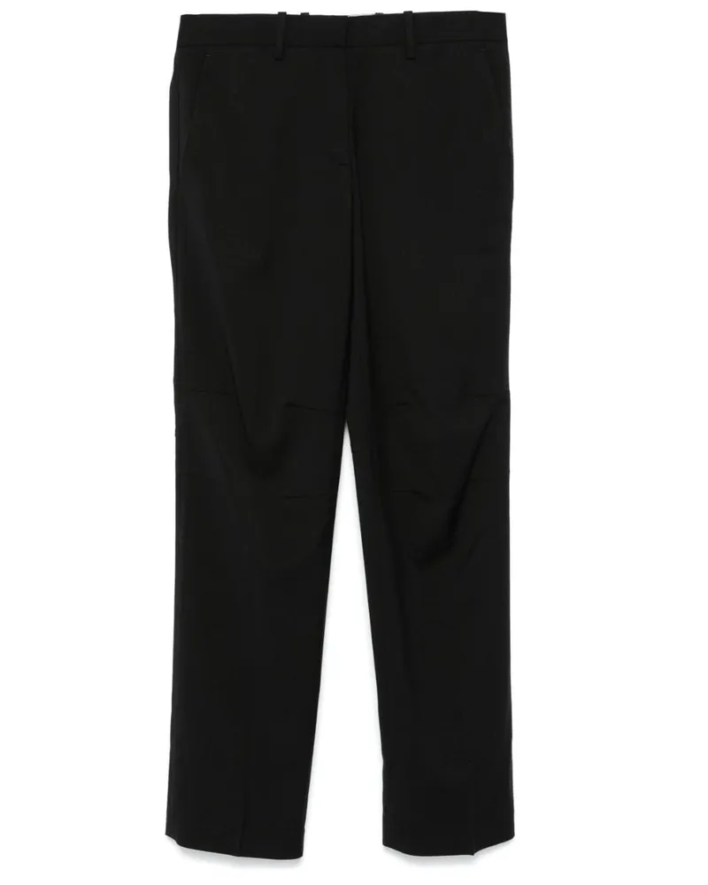 Helmut Lang Curved Car Hose - Schwarz Schwarz