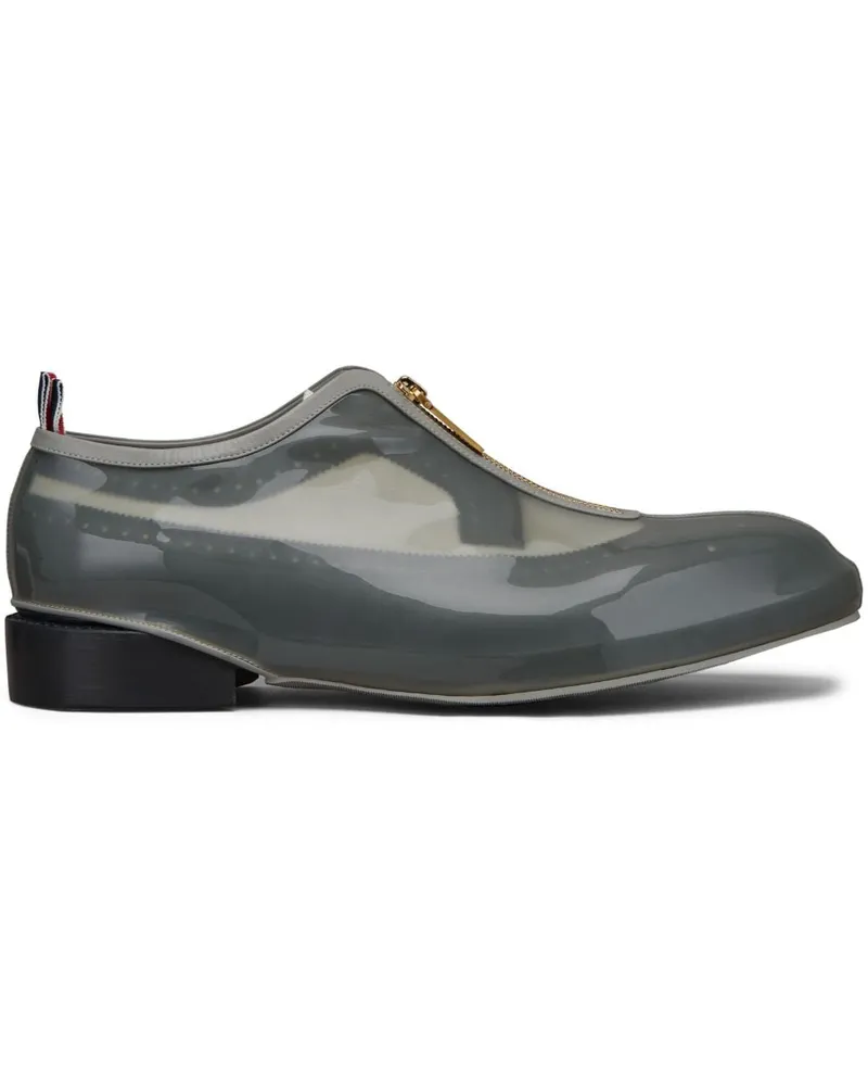 Thom Browne Oxford-Schuhe mit abnehmbarem transparenten Einsatz - Schwarz Schwarz