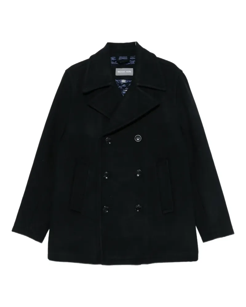 Michael Kors double-breasted pea coat - Blau Blau