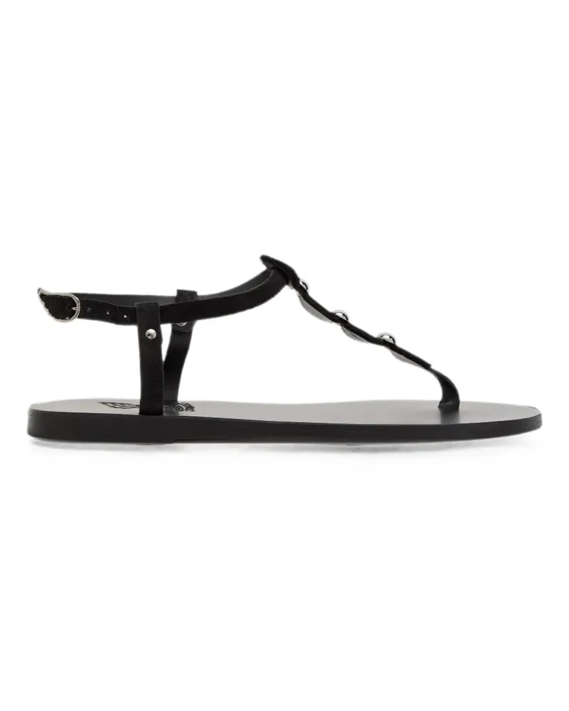 Ancient Greek Sandals Sandalen mit Nietenverzierung - Schwarz Schwarz