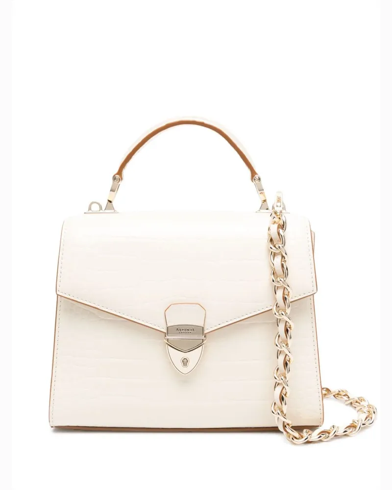 Aspinal of London Midi Mayfair Handtasche - Nude Nude