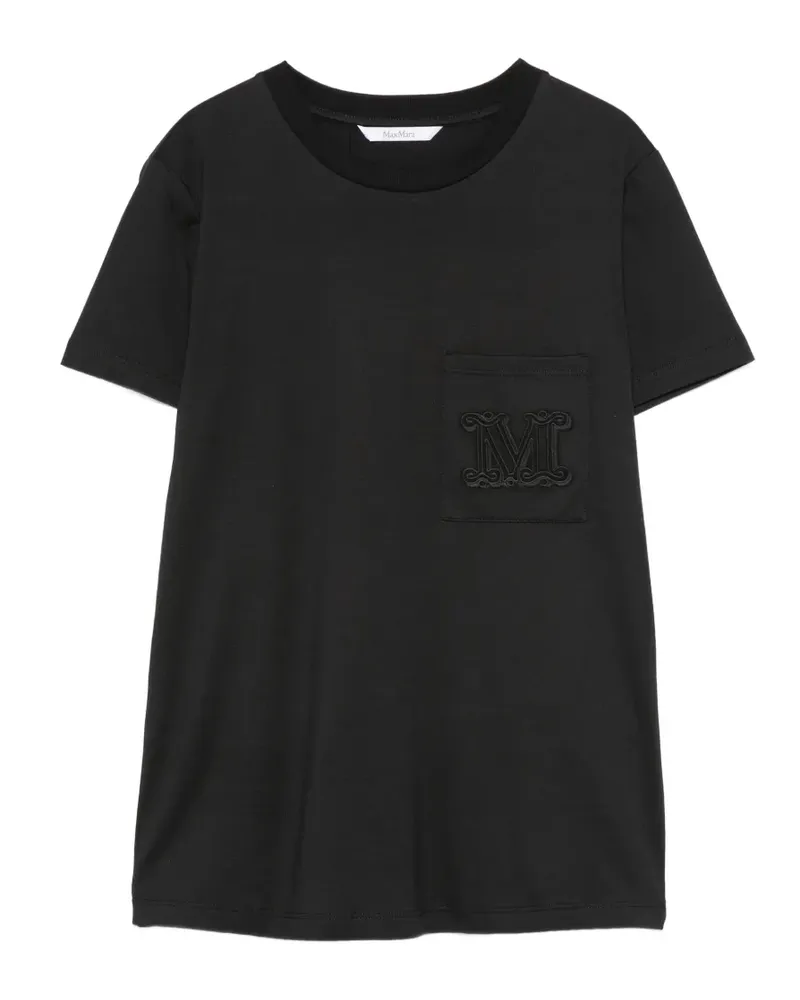 Max Mara Papaia T-shirt - Schwarz Schwarz