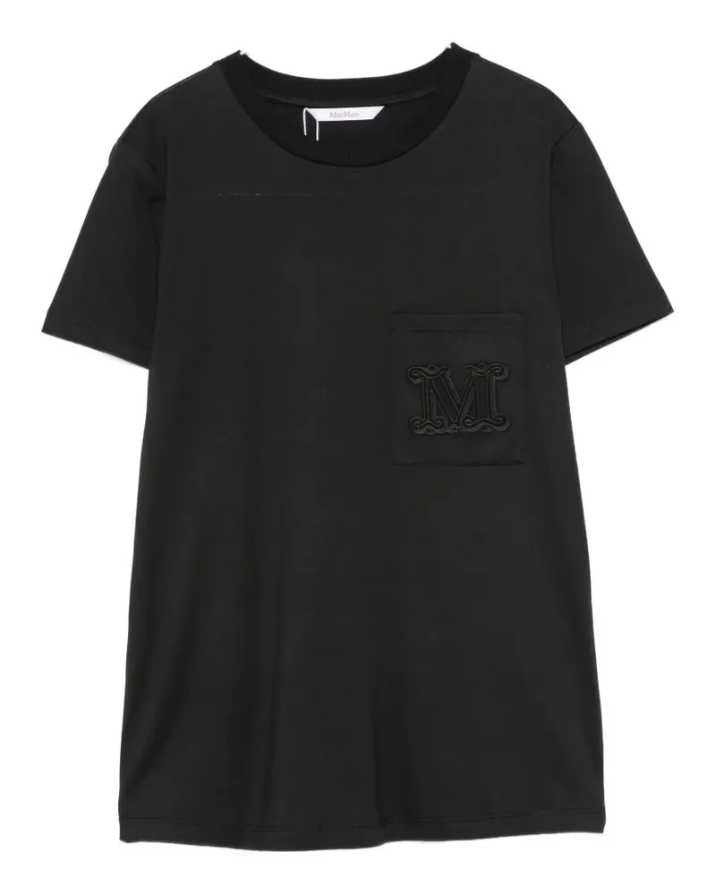 Max Mara Papaia T-shirt - Schwarz Schwarz