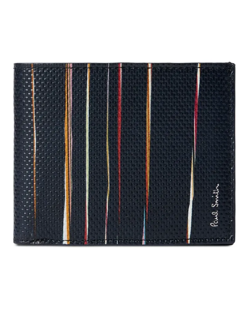 Paul Smith Gestreiftes Portemonnaie - Blau Blau