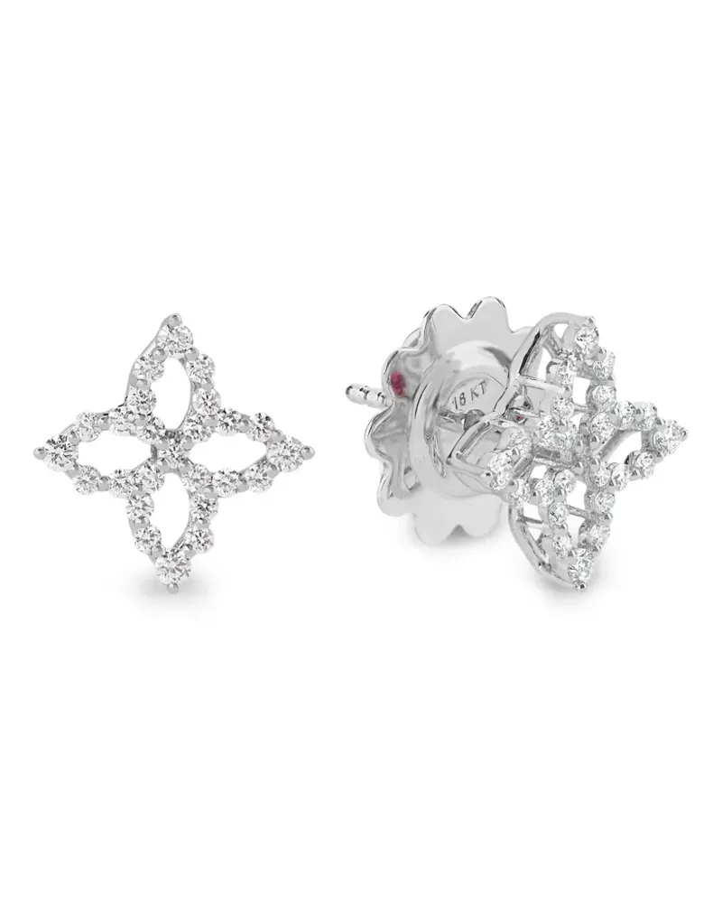 Roberto Coin Princess Ohrringe mit Diamanten - Silber Silber