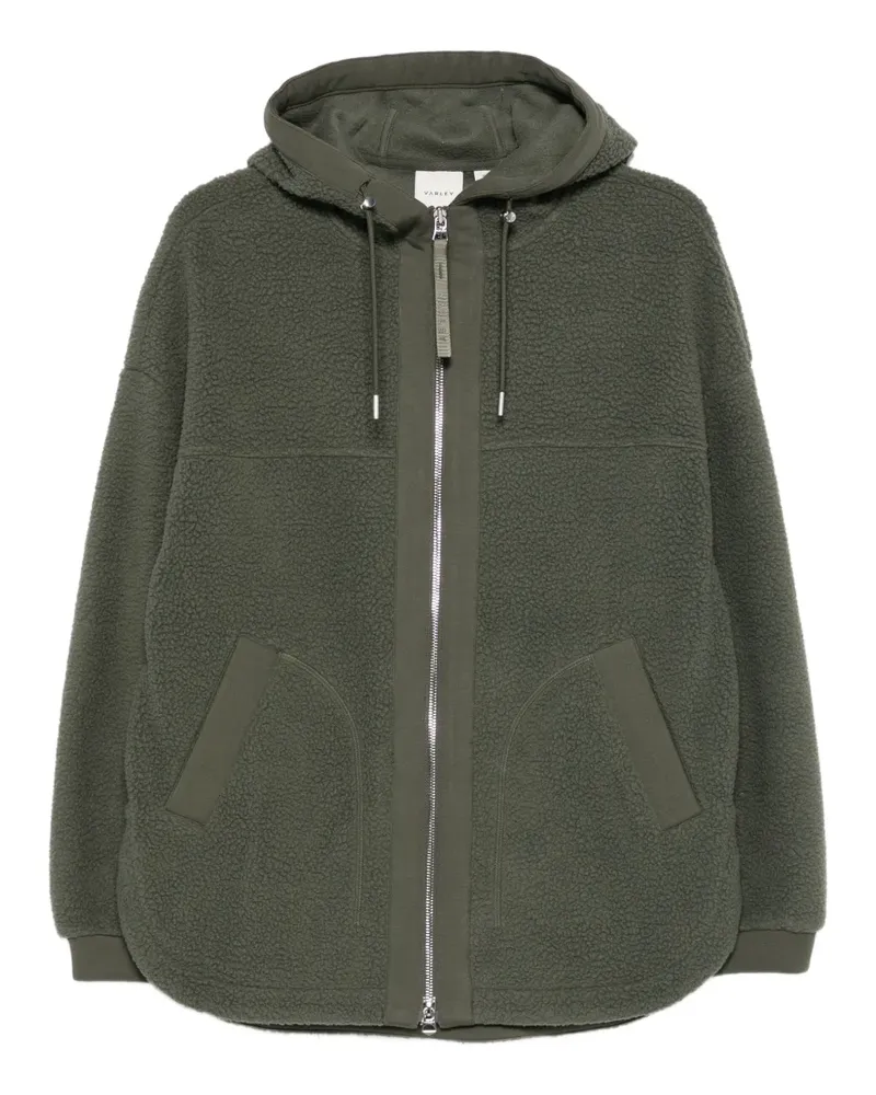 Varley Fleecejacke mit Kapuze - Grün Grün