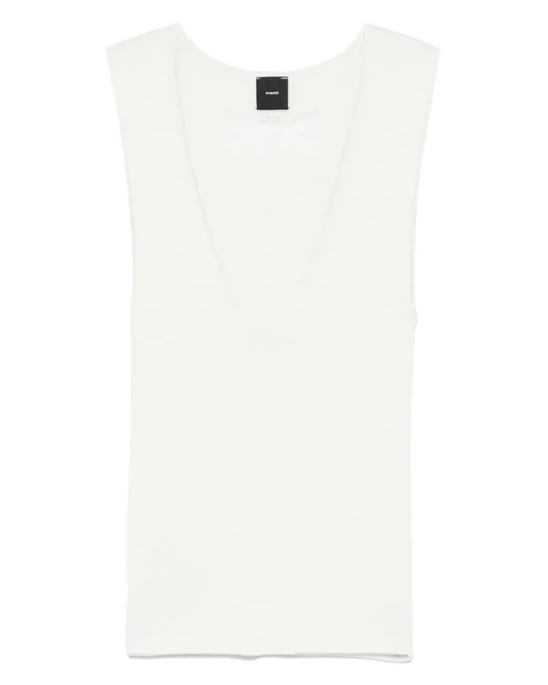 Pinko Agner Oberteil - Weiß Weiß