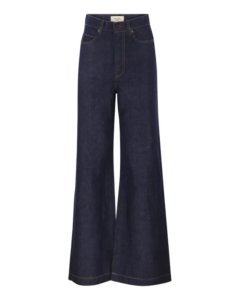 Max Mara Latino five-pocket flared jeans - Blau Blau