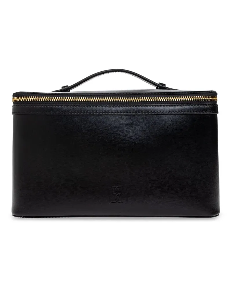By Malene Birger Kosmetiktasche mit Logo - Schwarz Schwarz