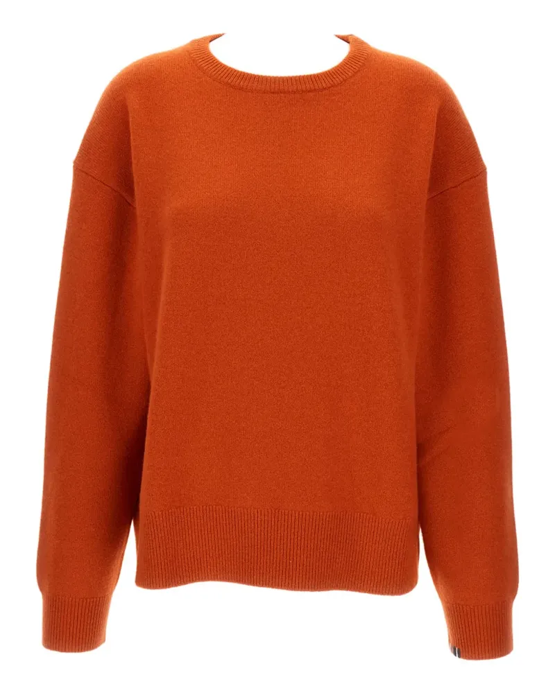extreme cashmere Gerippter Pullover - Orange Orange