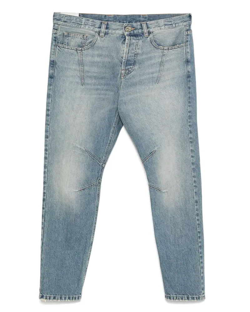 Eleventy Jeans mit Ziernaht - Blau Blau