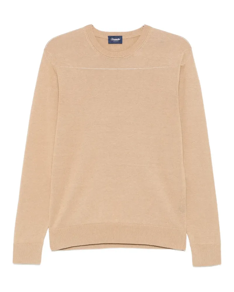 Drumohr  crew-neck sweater - Nude Nude