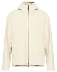 Emporio Armani Kapuzenjacke mit Reißverschluss Nude