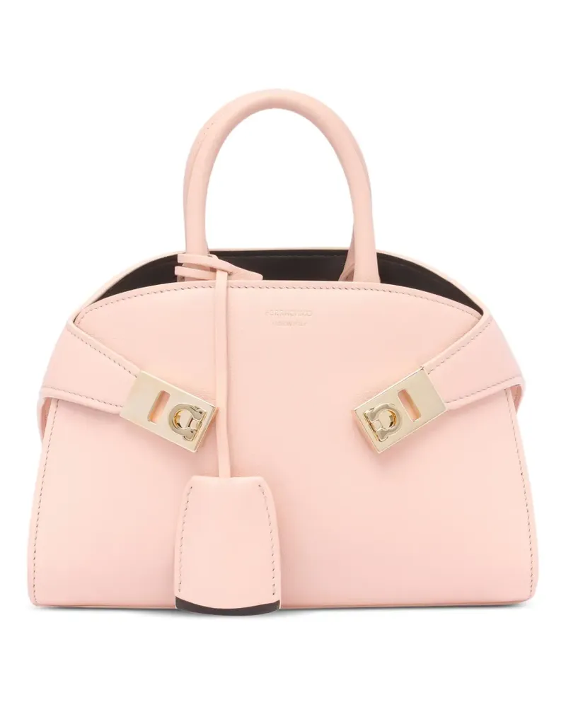 Ferragamo Mini Hug Umhängetasche - Rosa Rosa